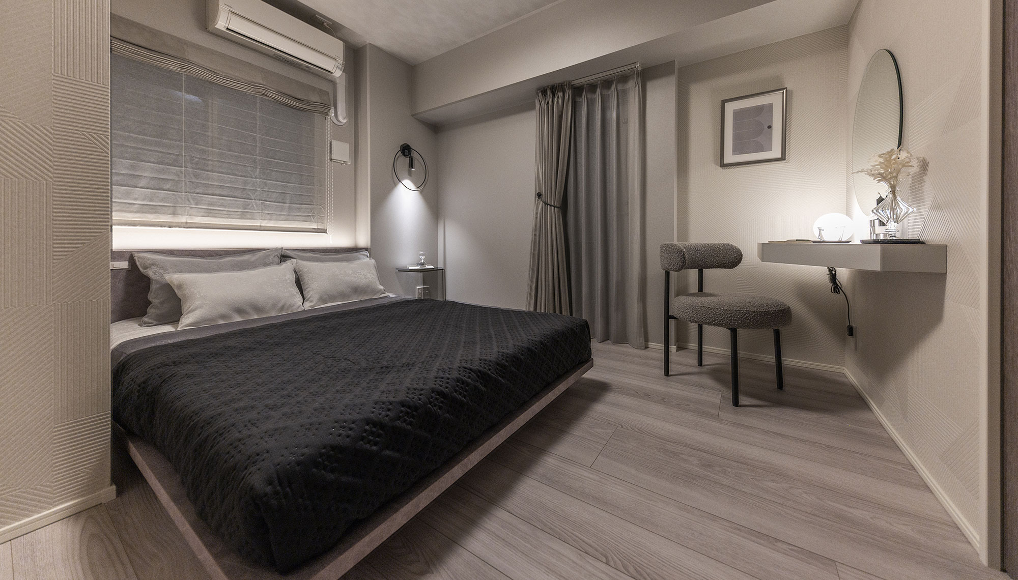 MASTER BED ROOM